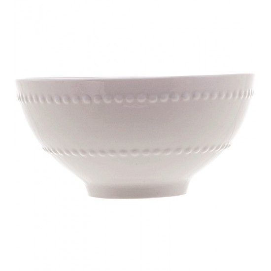 Bowl 15x7cm de Porcelana New Bone Pearl Branco